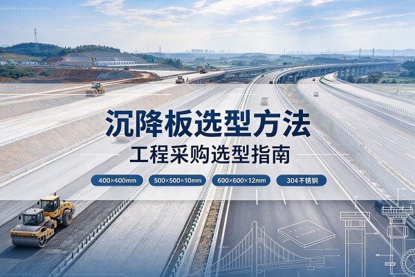 鄱阳沉降板选择方法
