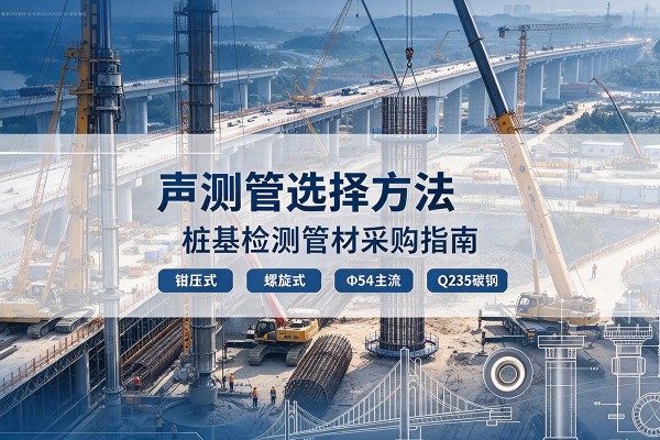 鄱阳声测管选型标准