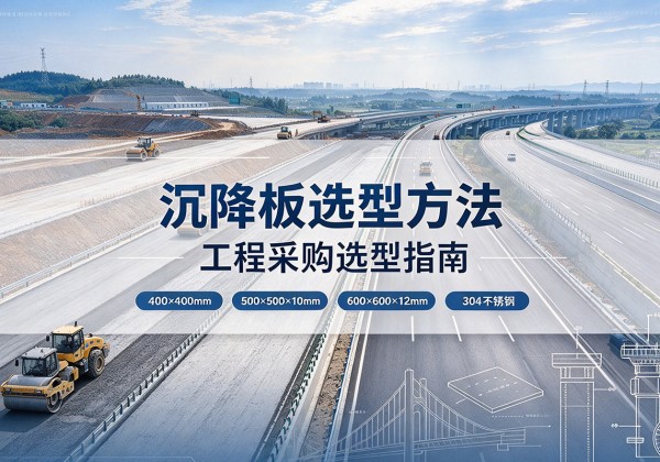 鄱阳沉降板选择方法