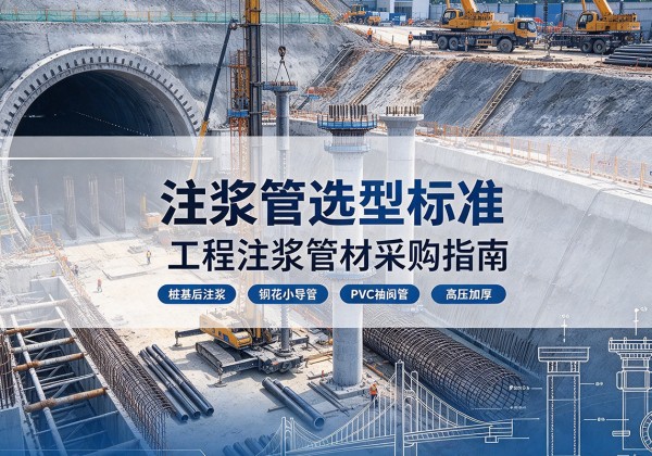 鄱阳注浆管选型标准